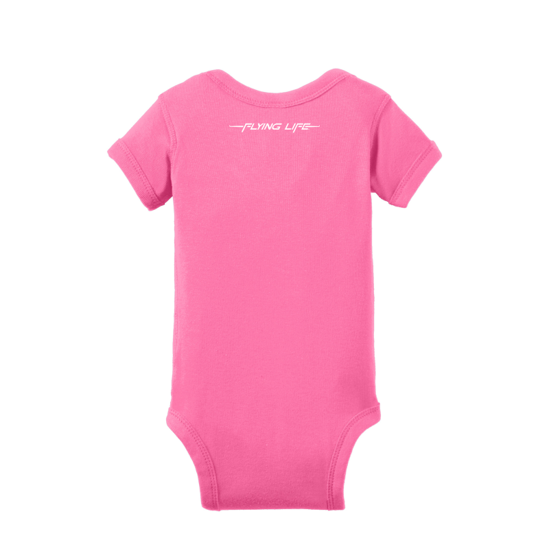 Infant Short Sleeve Baby Rib Bodysuit