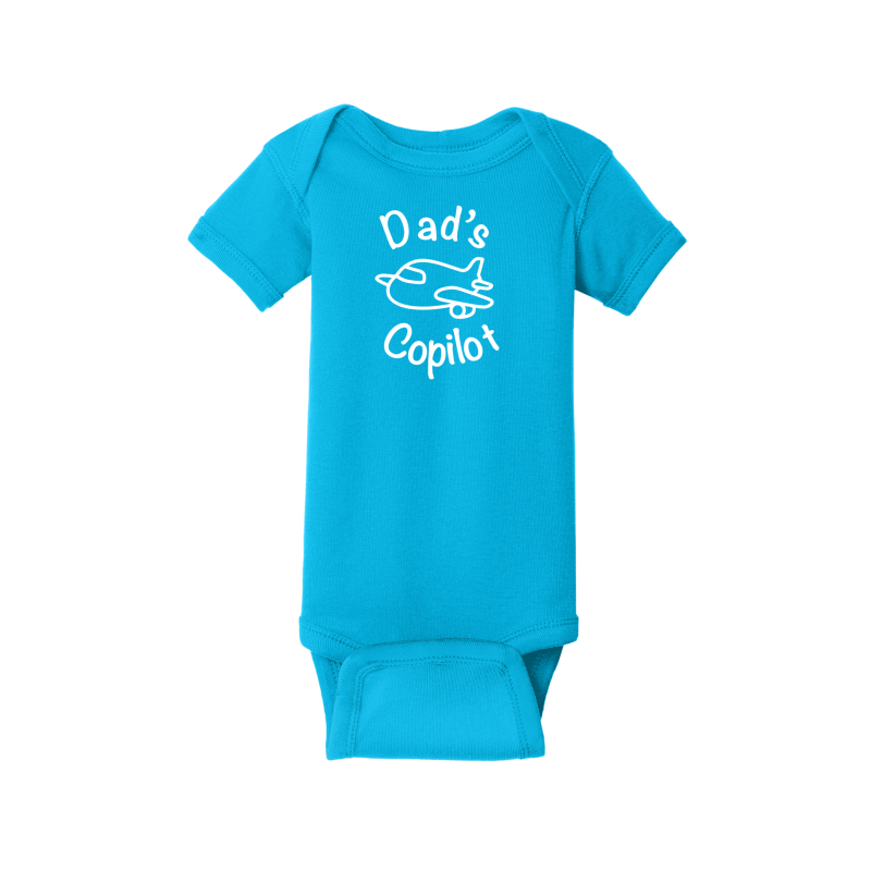 Infant Short Sleeve Baby Rib Bodysuit